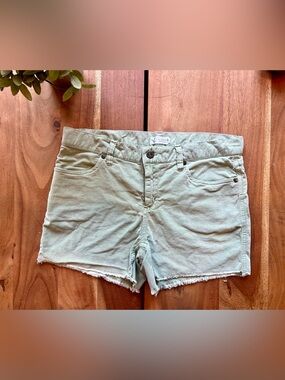 Carve Designs Women's Sage Green corduroy  Shorts